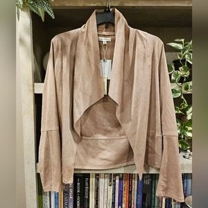 Max Studio Pink Suede Jacket